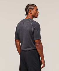 Versatile Seamless T-Shirt Dark Grey/Black