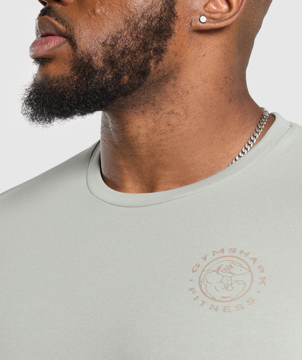 Legacy T-Shirt Stone Grey