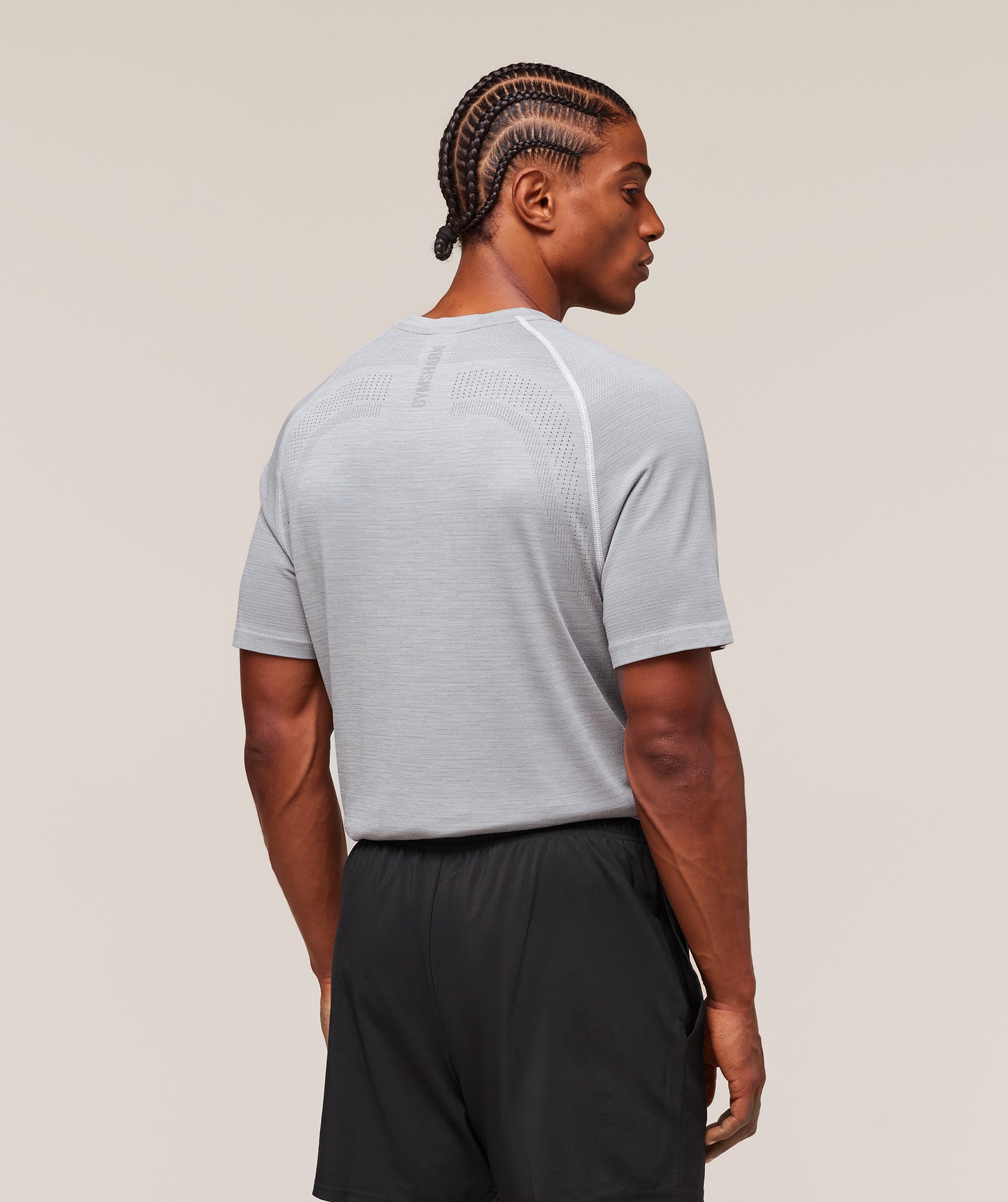 Versatile Seamless T-Shirt Light Grey/Smokey Grey