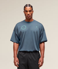 Keep Showing Up T-Shirt Titanium Blue