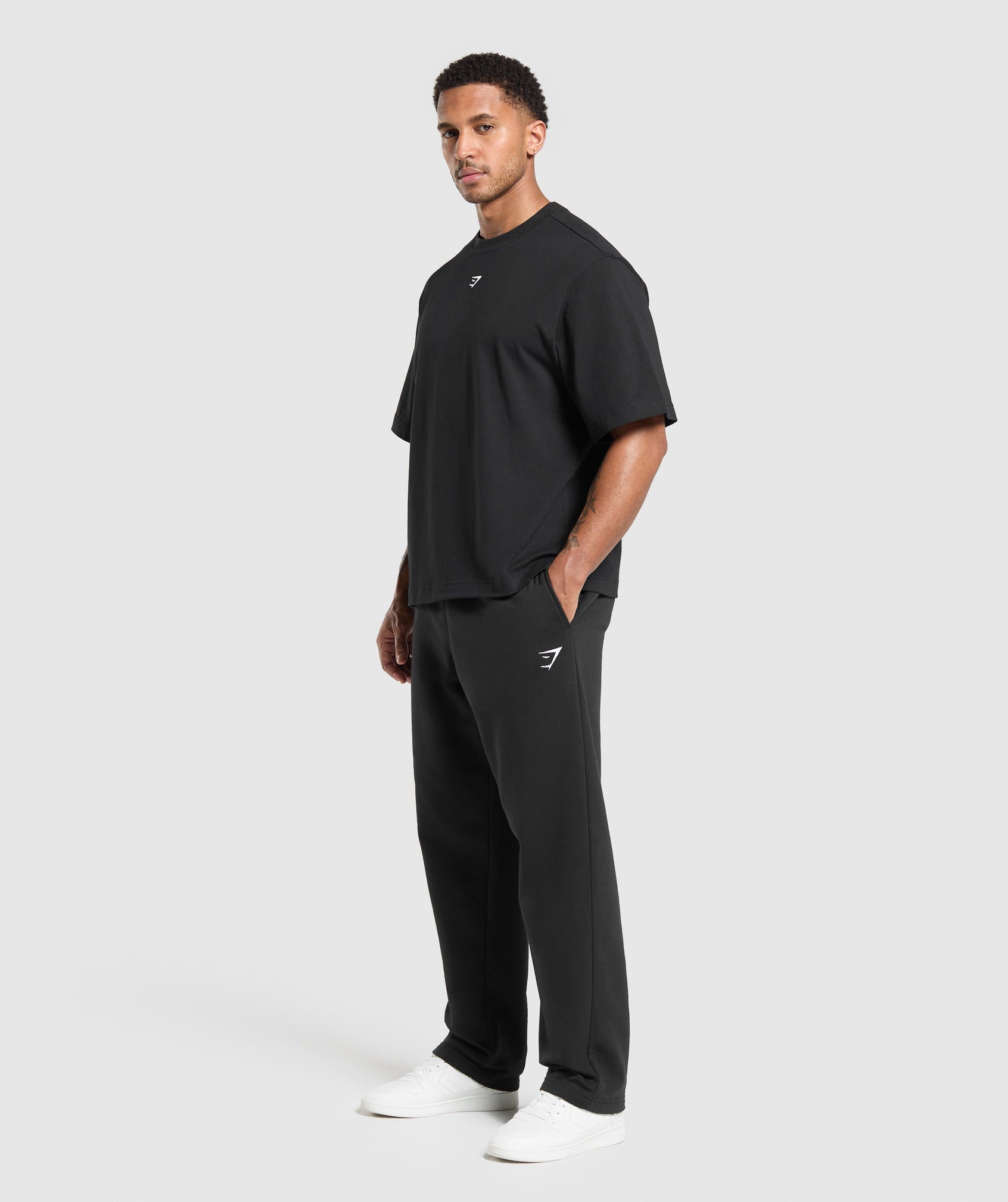 Rest Day Essentials Boxy T-Shirt Black