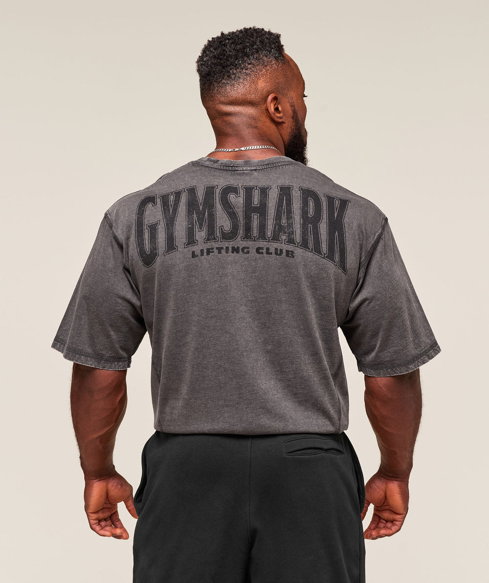 Heritage Washed T-Shirt Onyx Grey