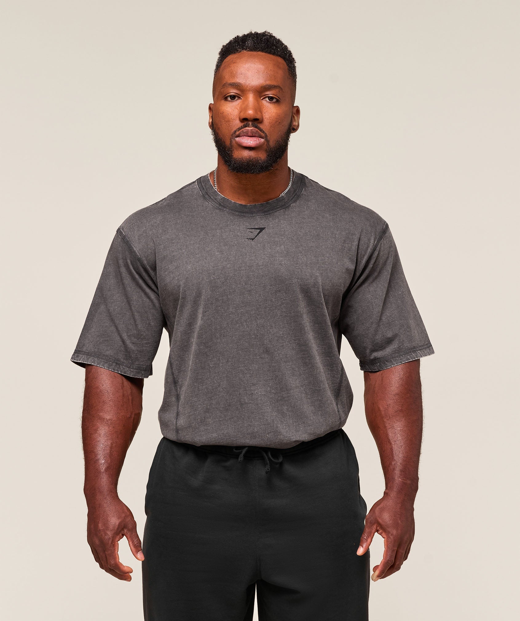 Heritage Washed T-Shirt Onyx Grey