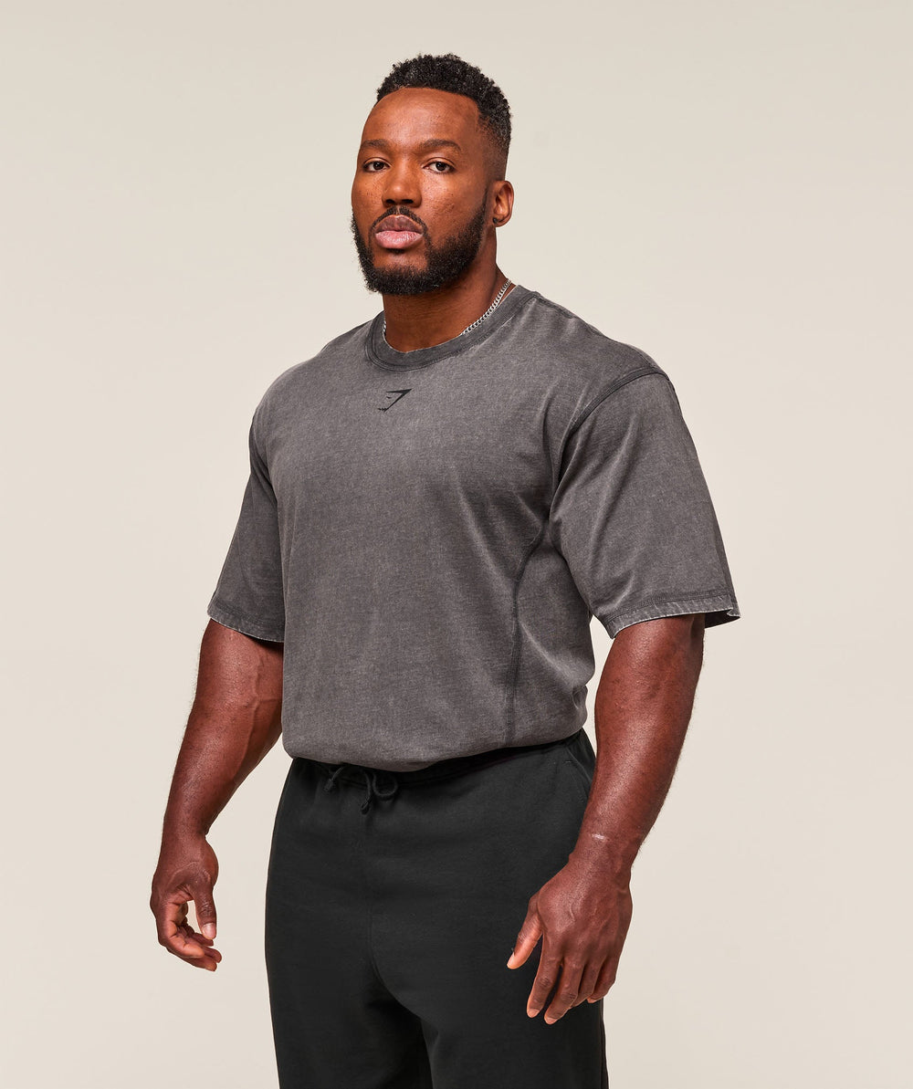 Heritage Washed T-Shirt Onyx Grey