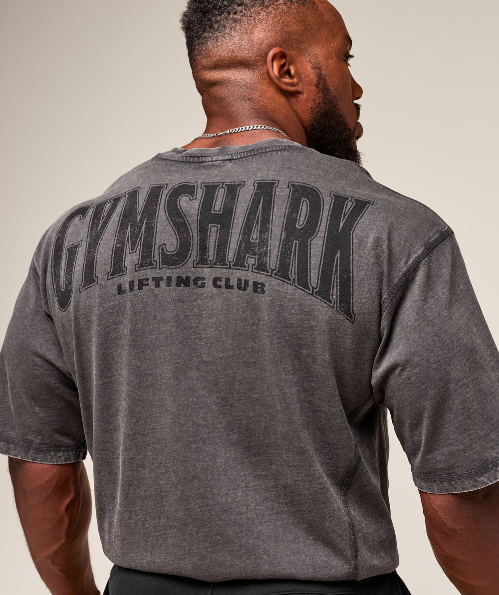 Heritage Washed T-Shirt Onyx Grey