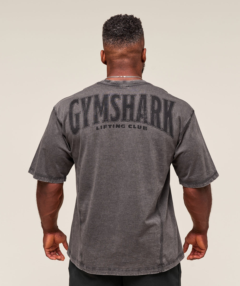 Heritage Washed T-Shirt Onyx Grey