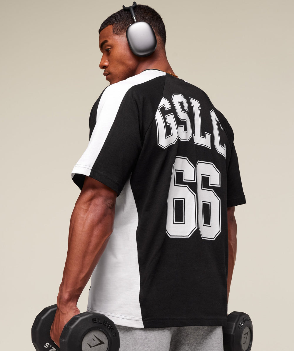 GSLC 66 T-Shirt Black/White
