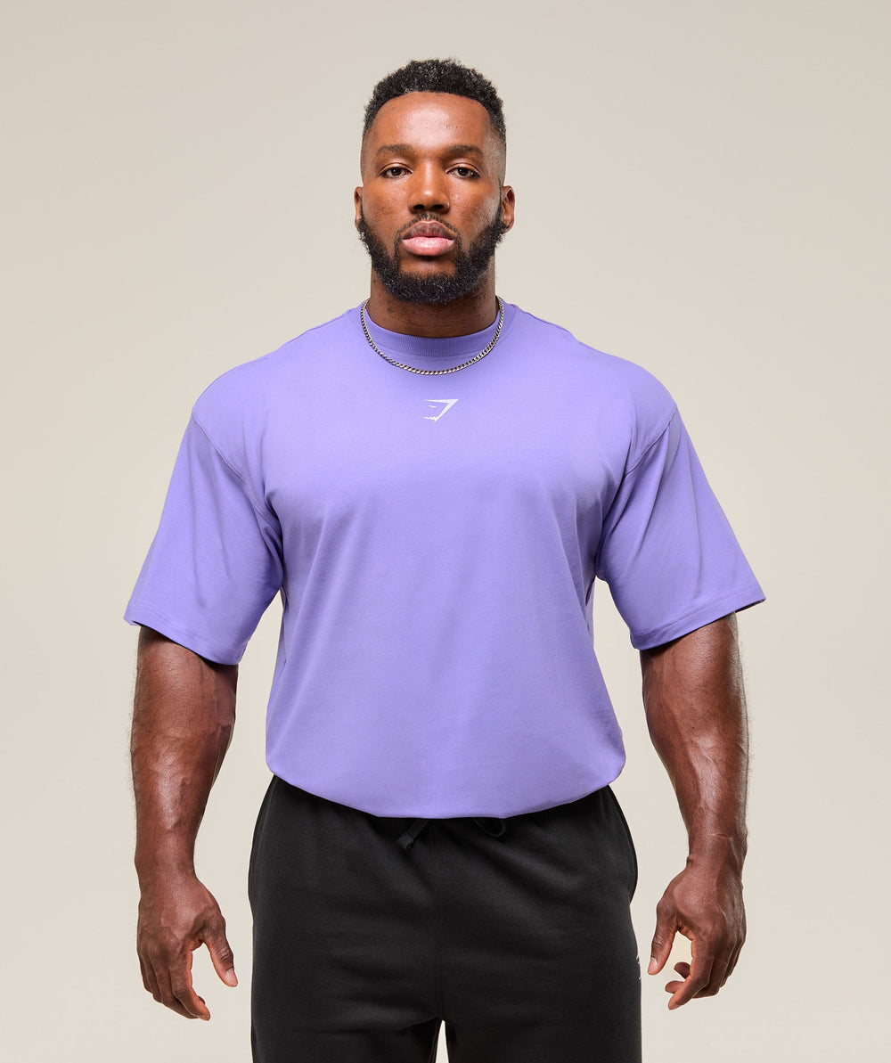 Power T-Shirt Record Purple