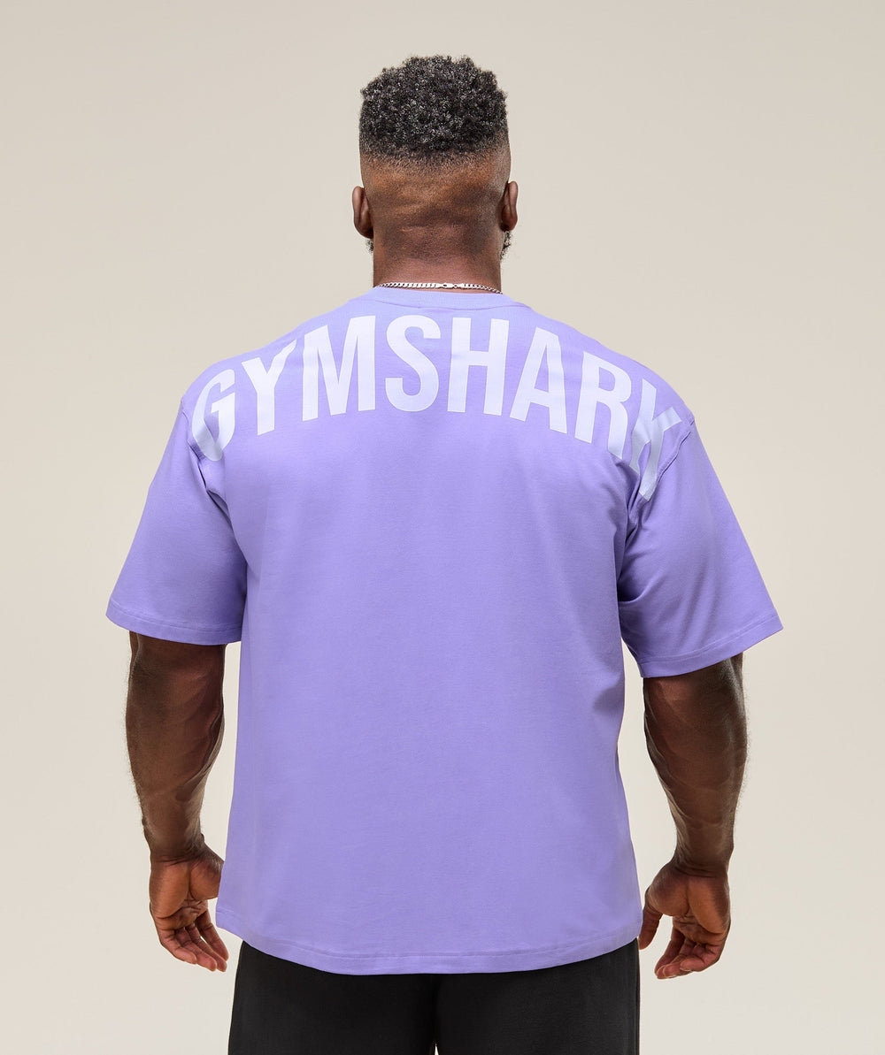 Power T-Shirt Record Purple