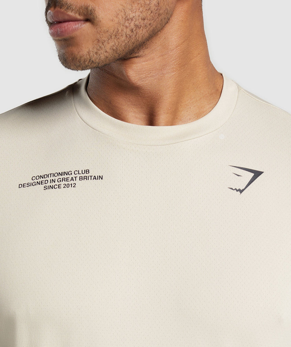 Conditioning Club Oversized T-Shirt Pebble Grey