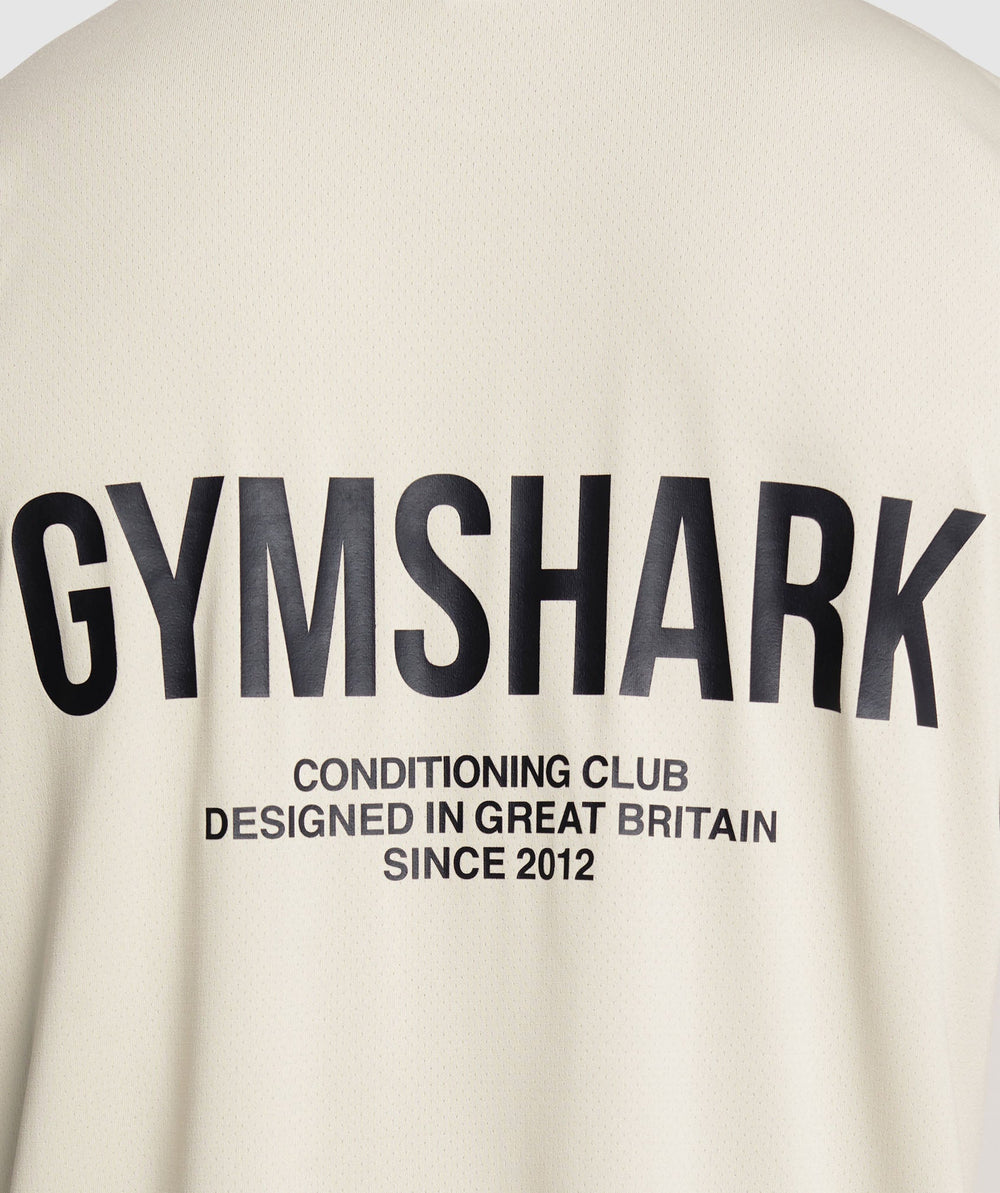 Conditioning Club Oversized T-Shirt Pebble Grey