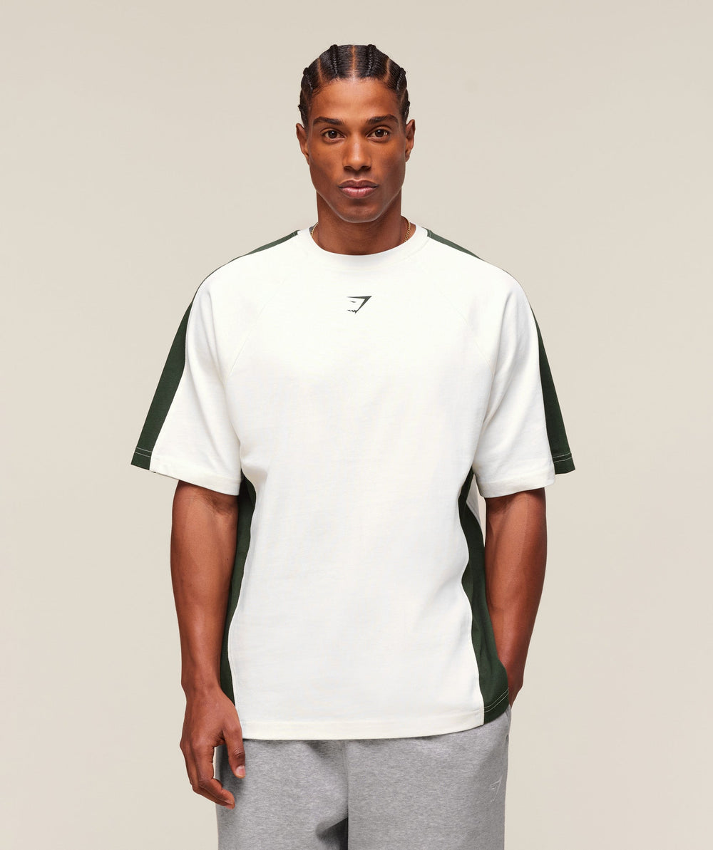 GSLC 66 T-Shirt Soft White/Trail Green