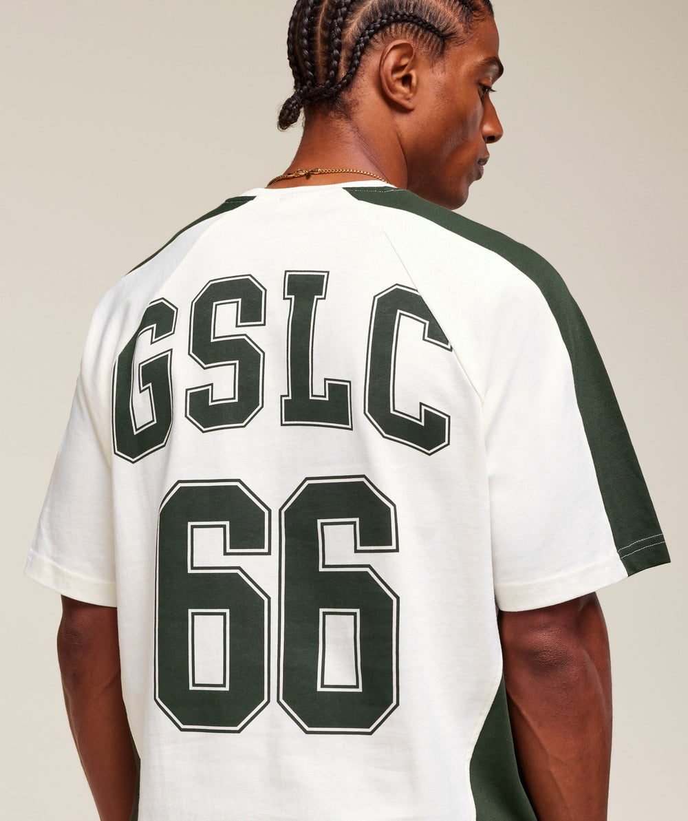 GSLC 66 T-Shirt Soft White/Trail Green