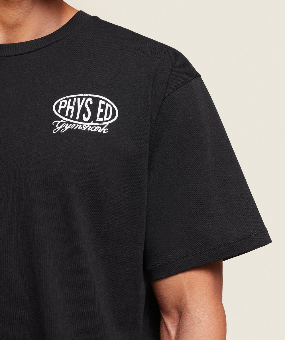 Phys Ed T-Shirt Black