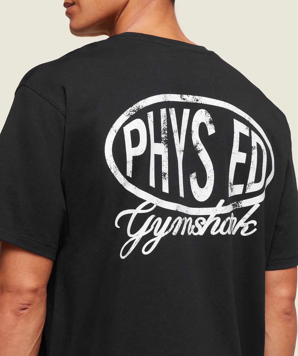 Phys Ed T-Shirt Black