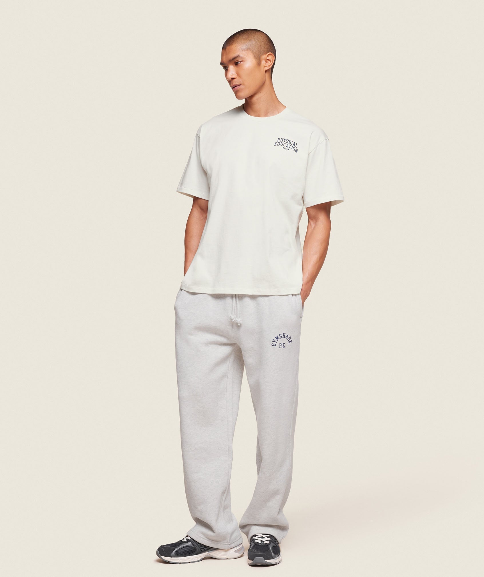 Phys Ed T-Shirt Soft White