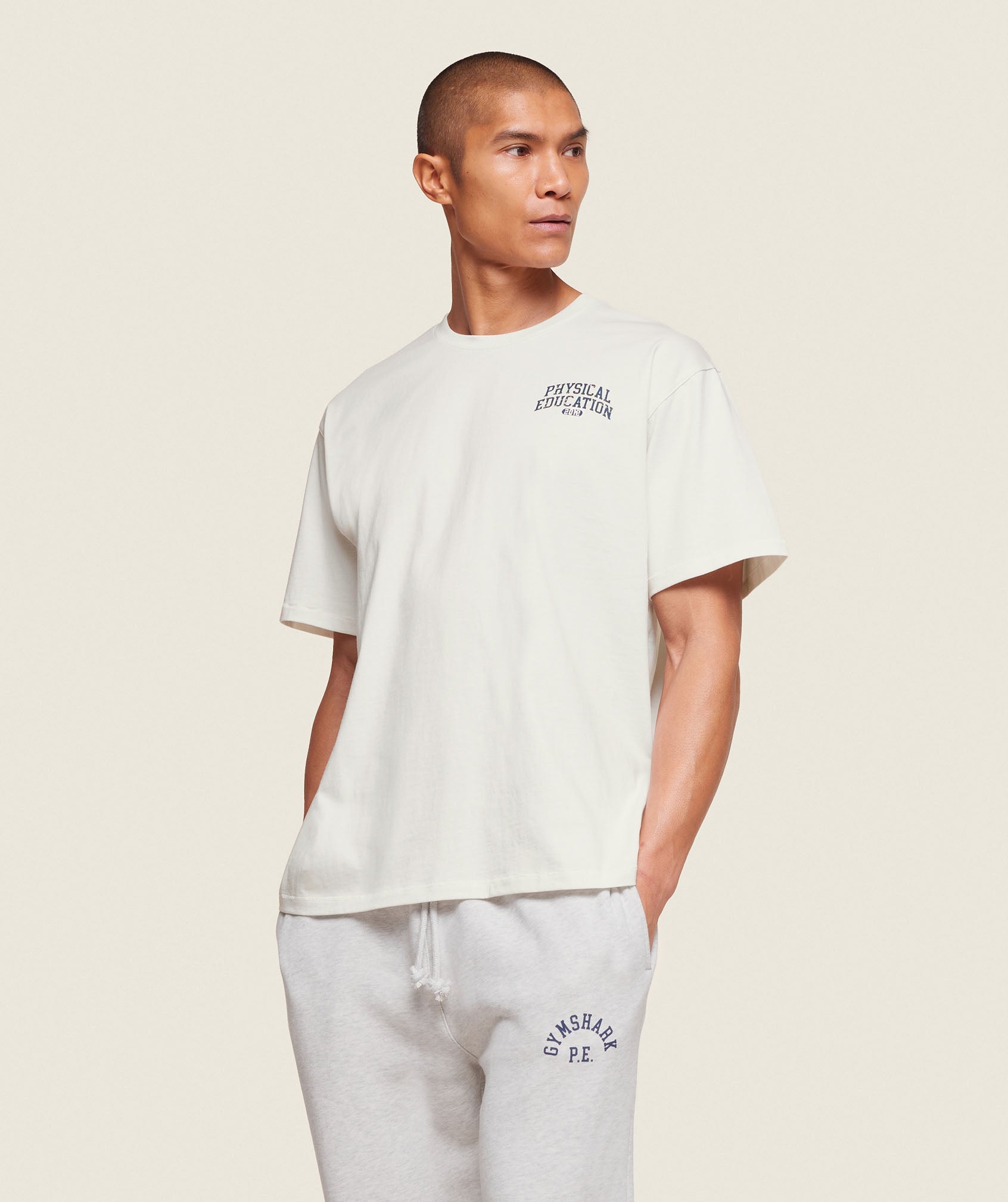 Phys Ed T-Shirt Soft White
