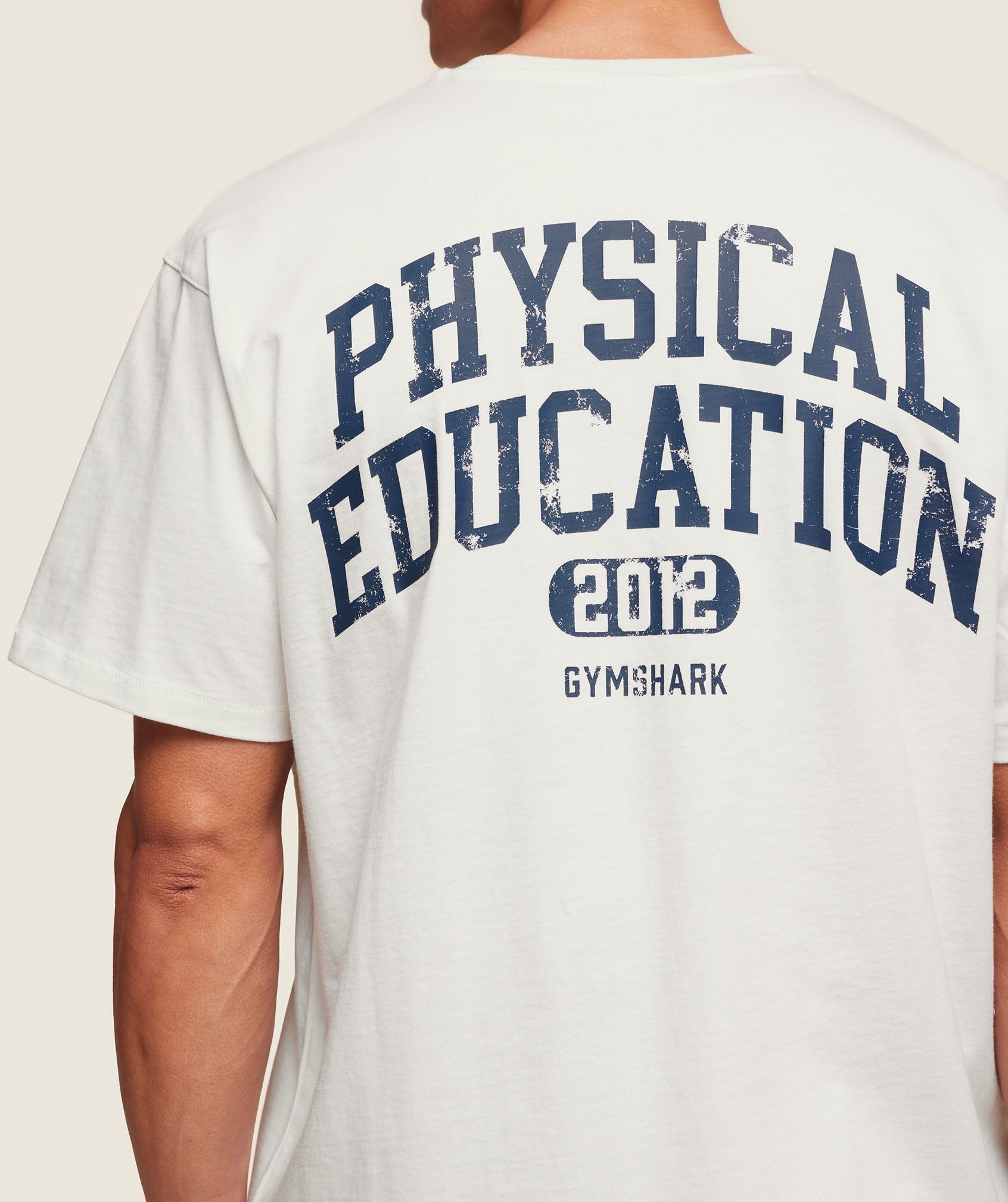 Phys Ed T-Shirt Soft White