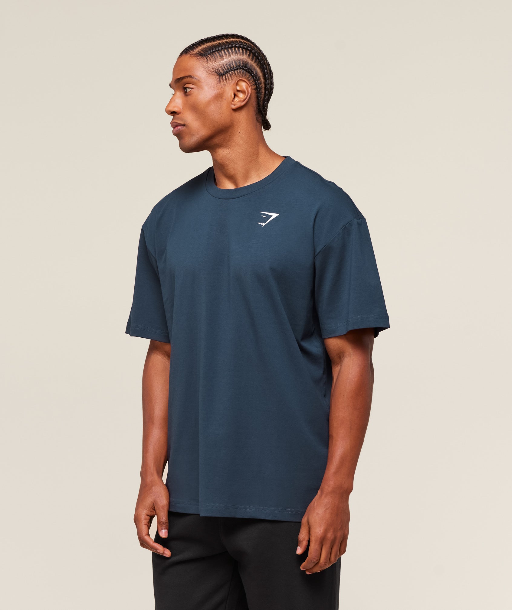 Essential Oversized T-Shirt Navy