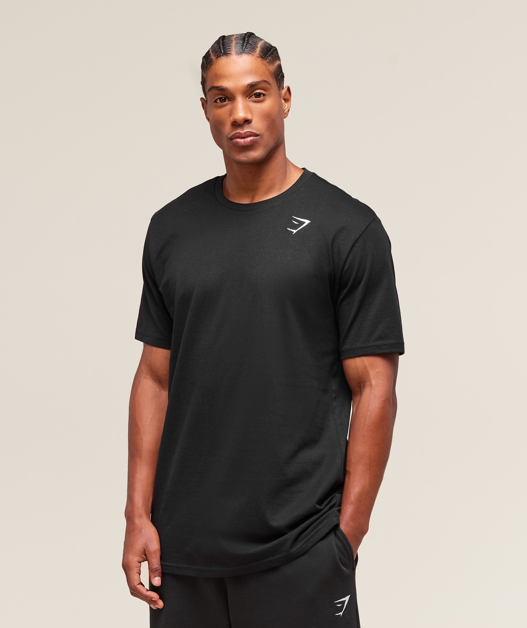 Crest T-Shirt (Tall) Black