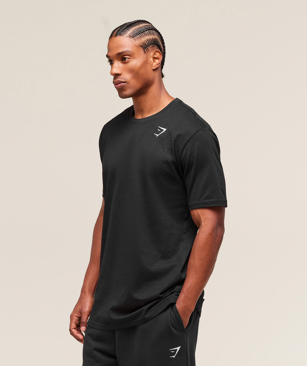 Crest T-Shirt (Tall) Black