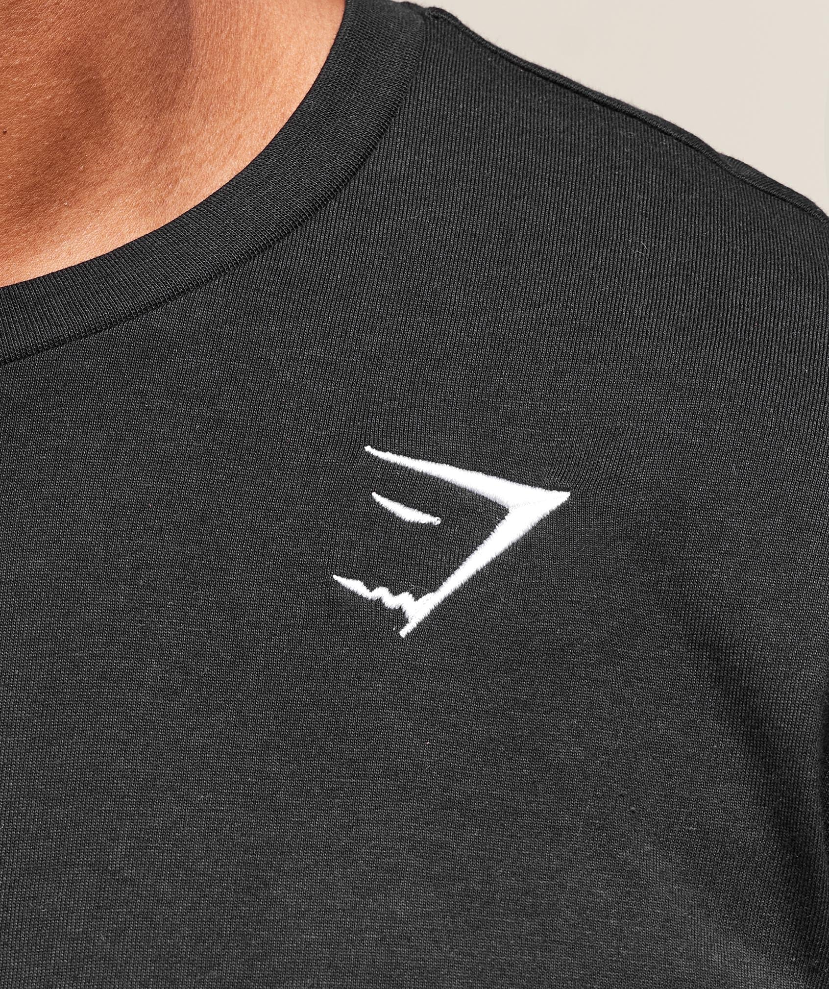 Crest T-Shirt (Tall) Black