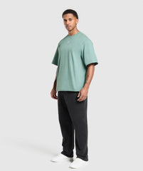 Rest Day Essentials Boxy T-Shirt Celeste Blue