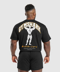 Build Your Legacy Graphic T-Shirt Black