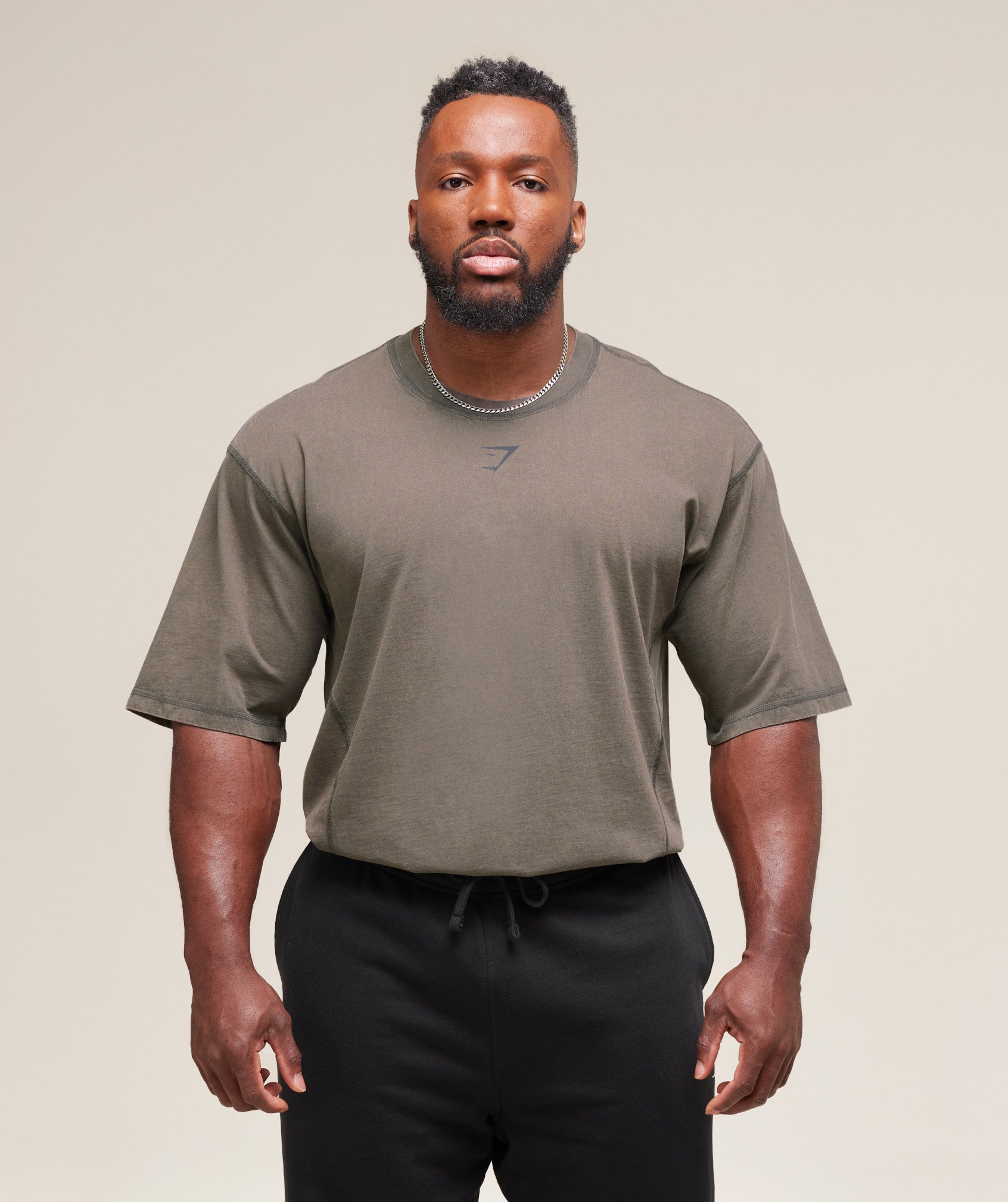Heritage Washed T-Shirt Strength Green