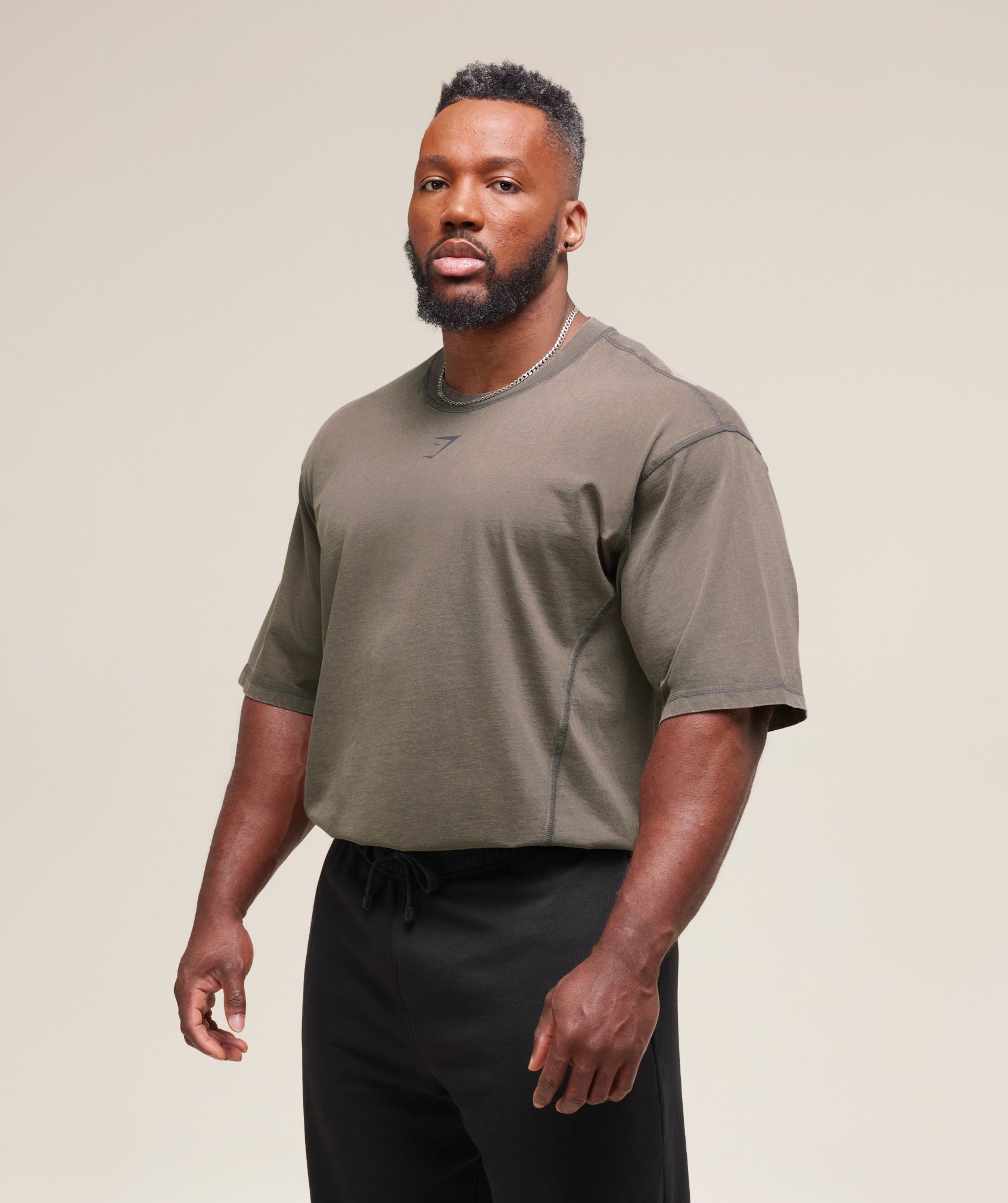 Heritage Washed T-Shirt Strength Green