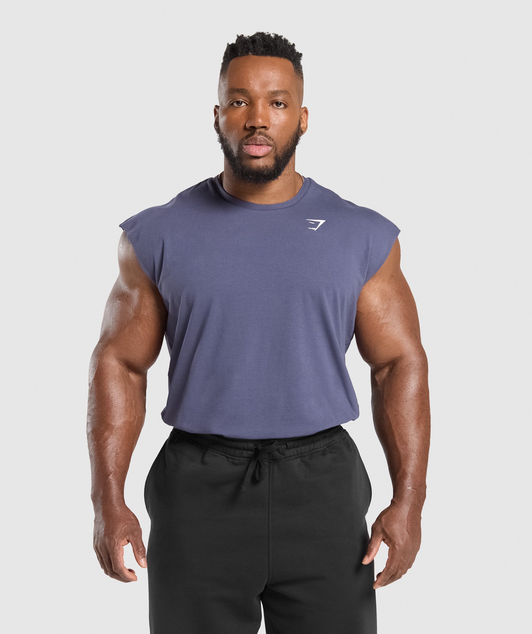 Critical Cut Off Tank Weighted Purple