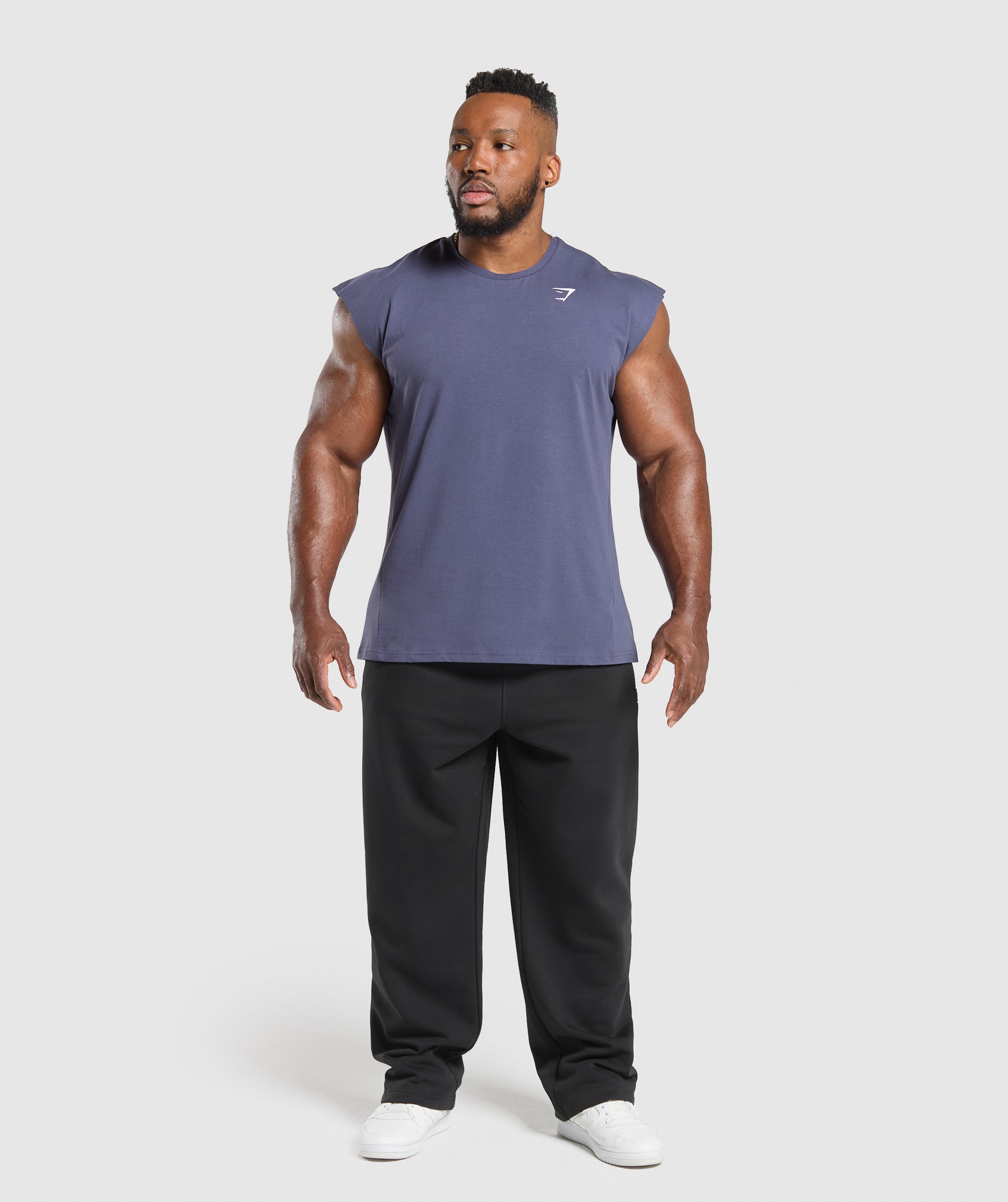 Critical Cut Off Tank Weighted Purple