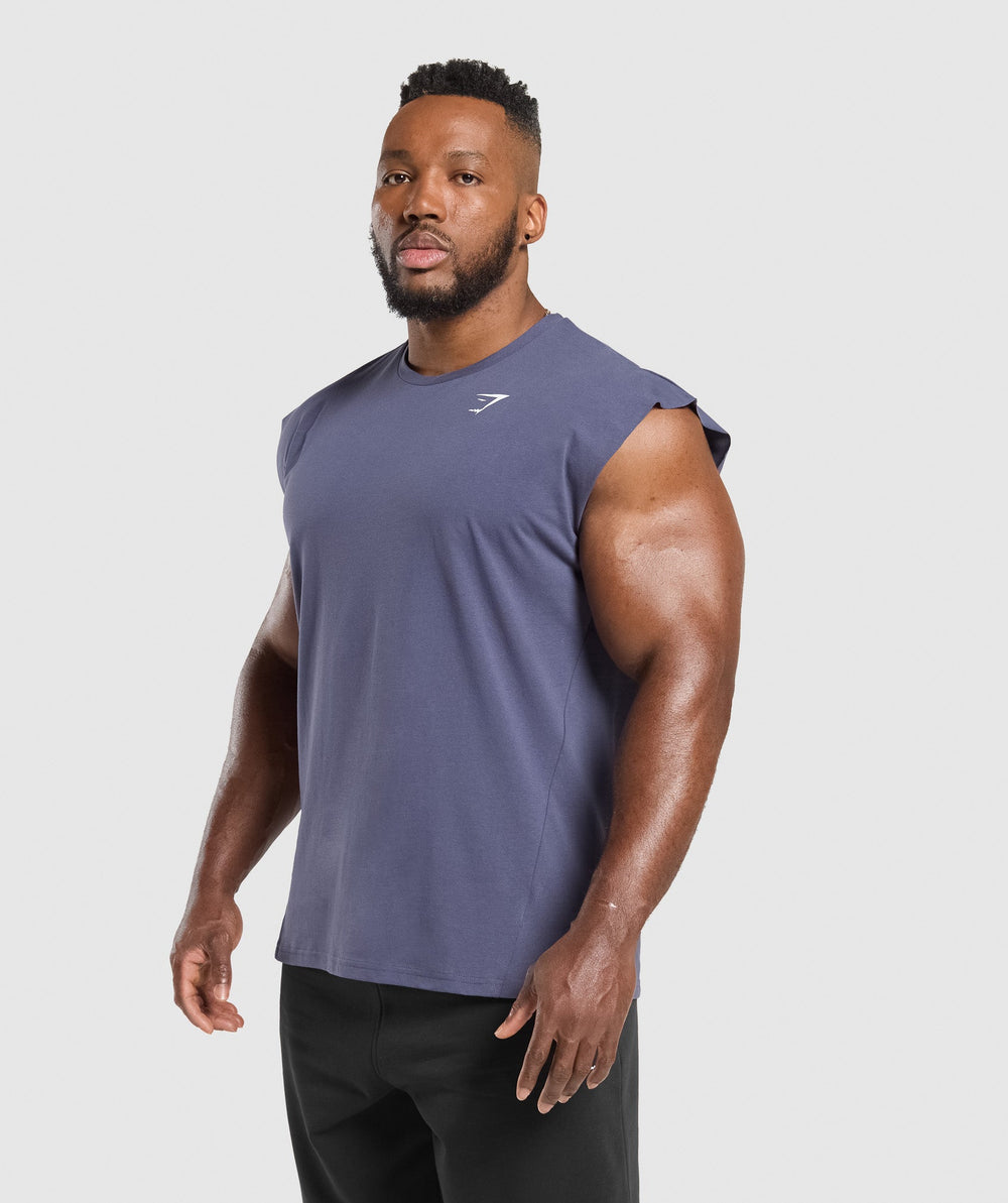 Critical Cut Off Tank Weighted Purple