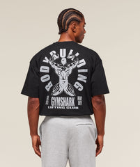 Lifting Club Flex T-Shirt Black
