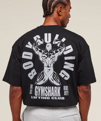 Lifting Club Flex T-Shirt Black