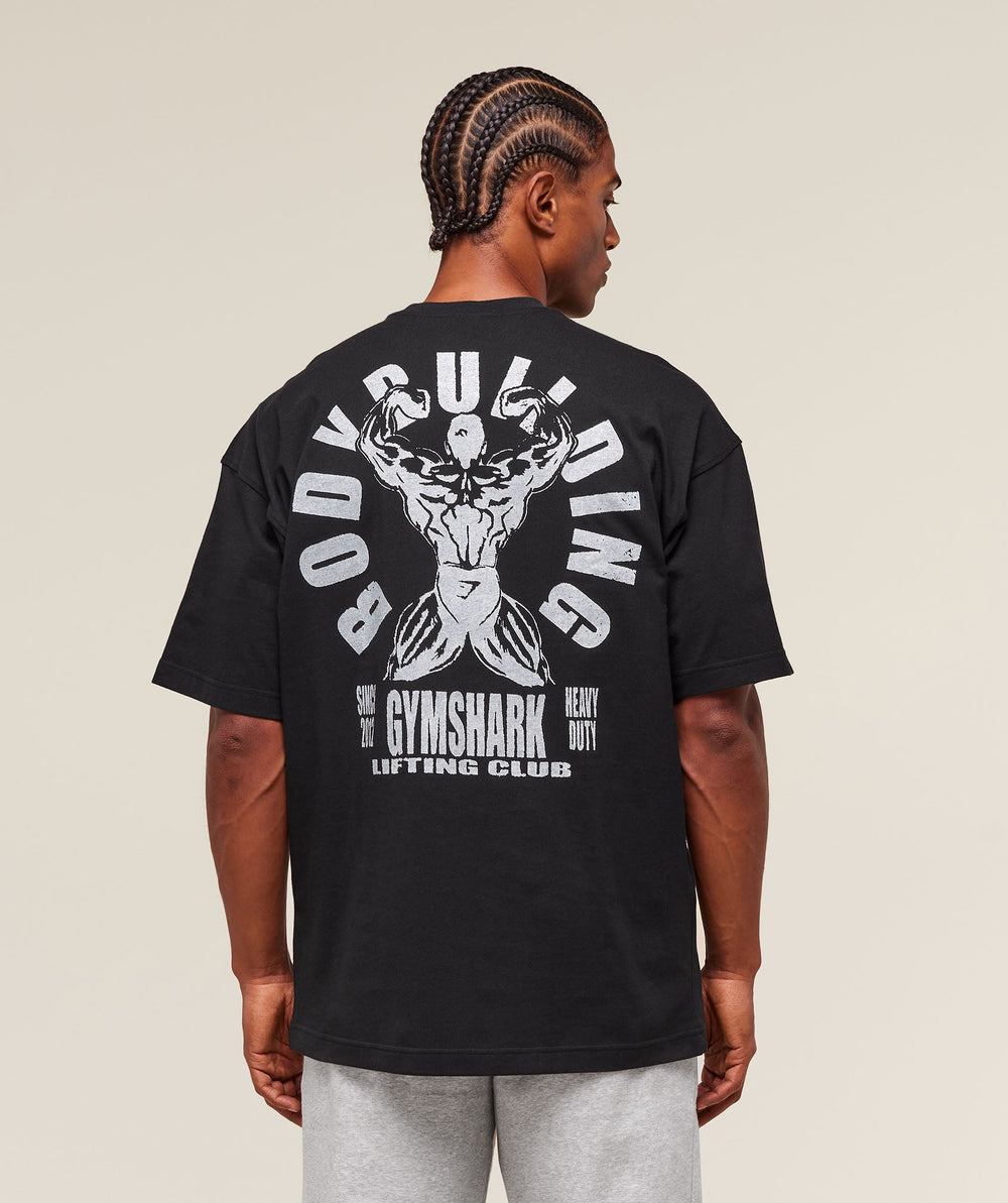 Lifting Club Flex T-Shirt Black