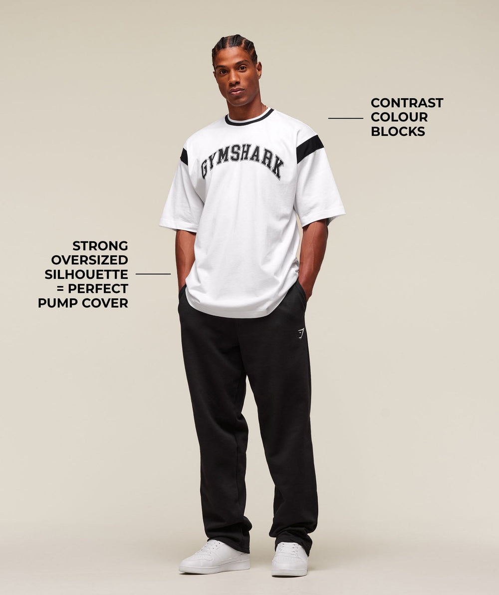 GSLC Oversized T-Shirt White/Black