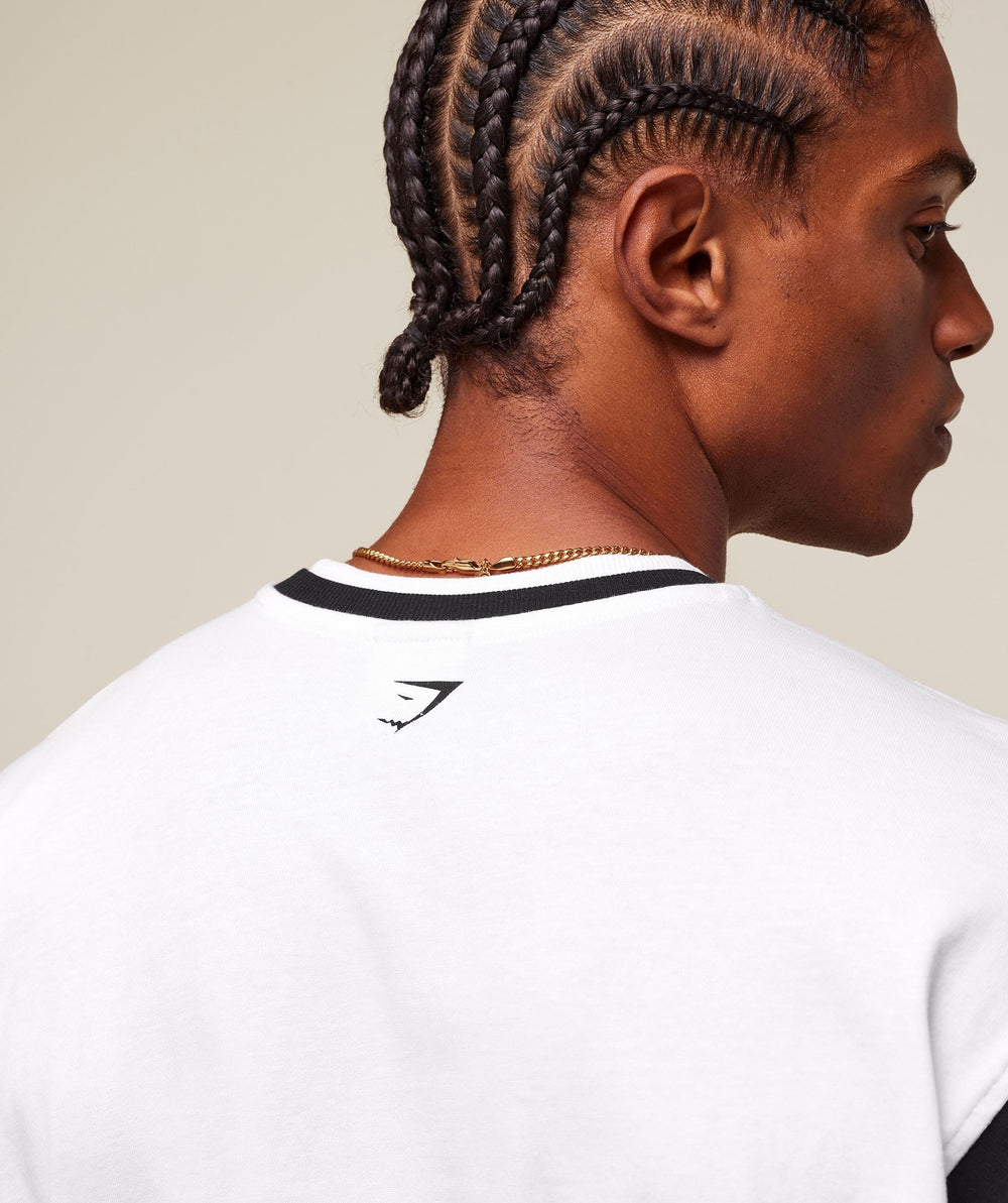 GSLC Oversized T-Shirt White/Black