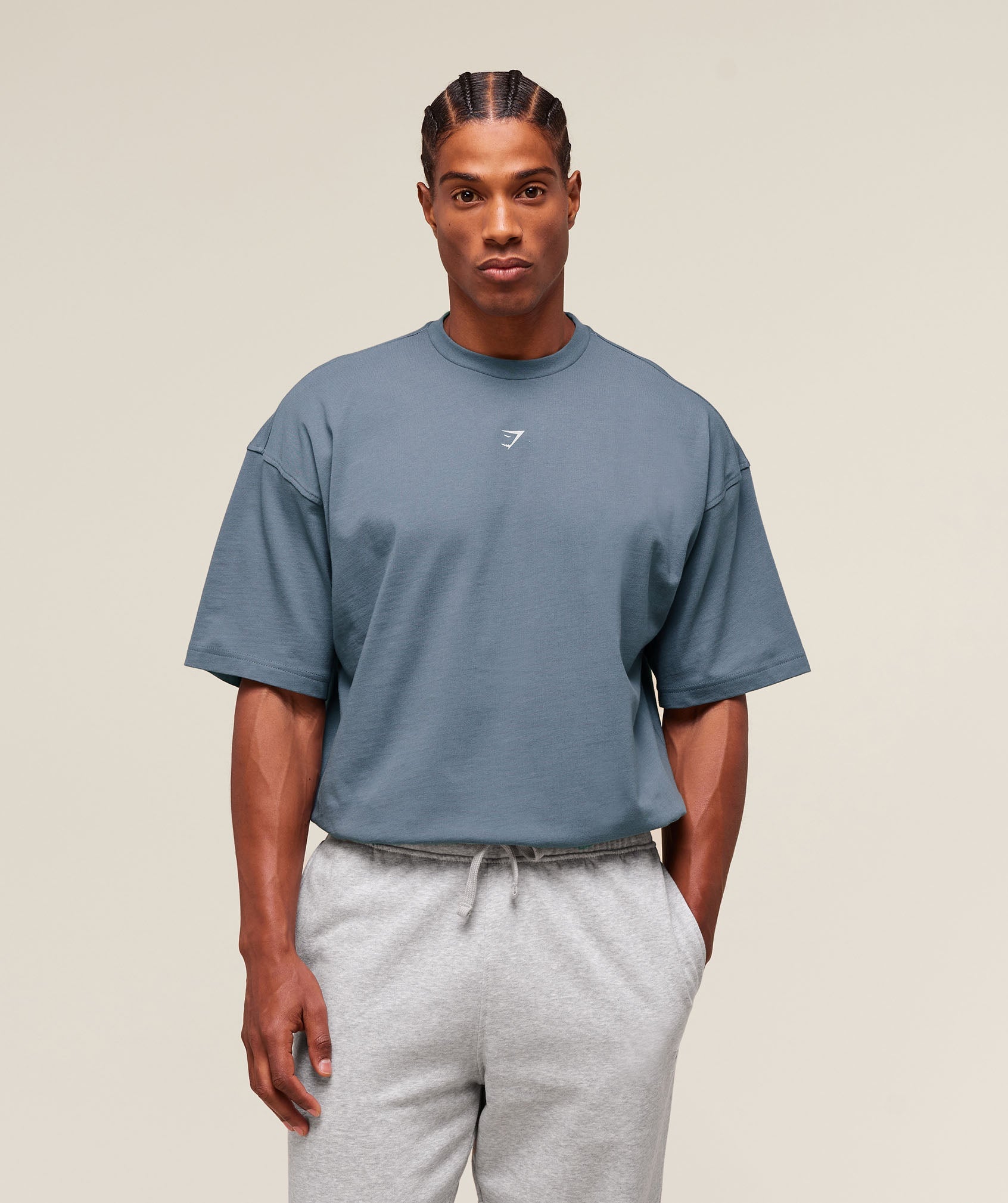 Lifting Club Flex T-Shirt Iron Blue