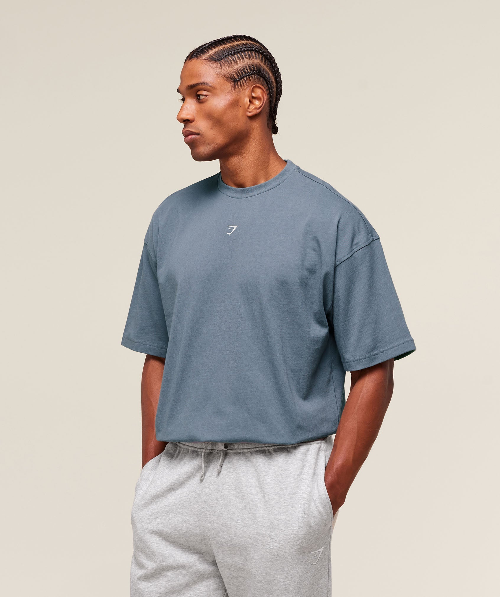 Lifting Club Flex T-Shirt Iron Blue