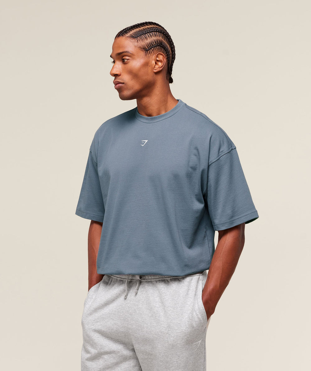 Lifting Club Flex T-Shirt Iron Blue