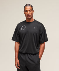 Keep Showing Up T-Shirt Black