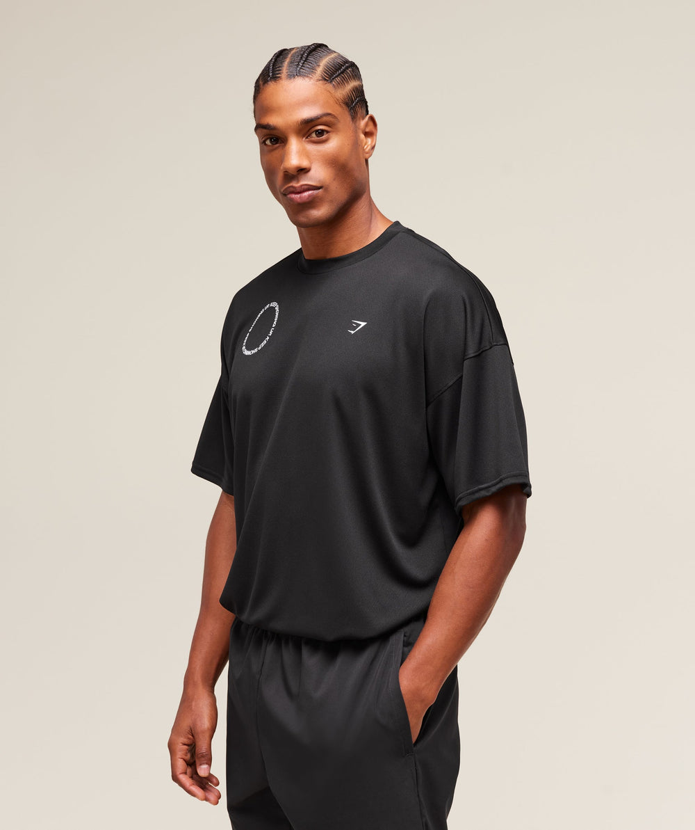 Keep Showing Up T-Shirt Black