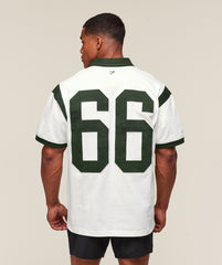 GSLC Retro Polo Shirt Trail Green/Soft White