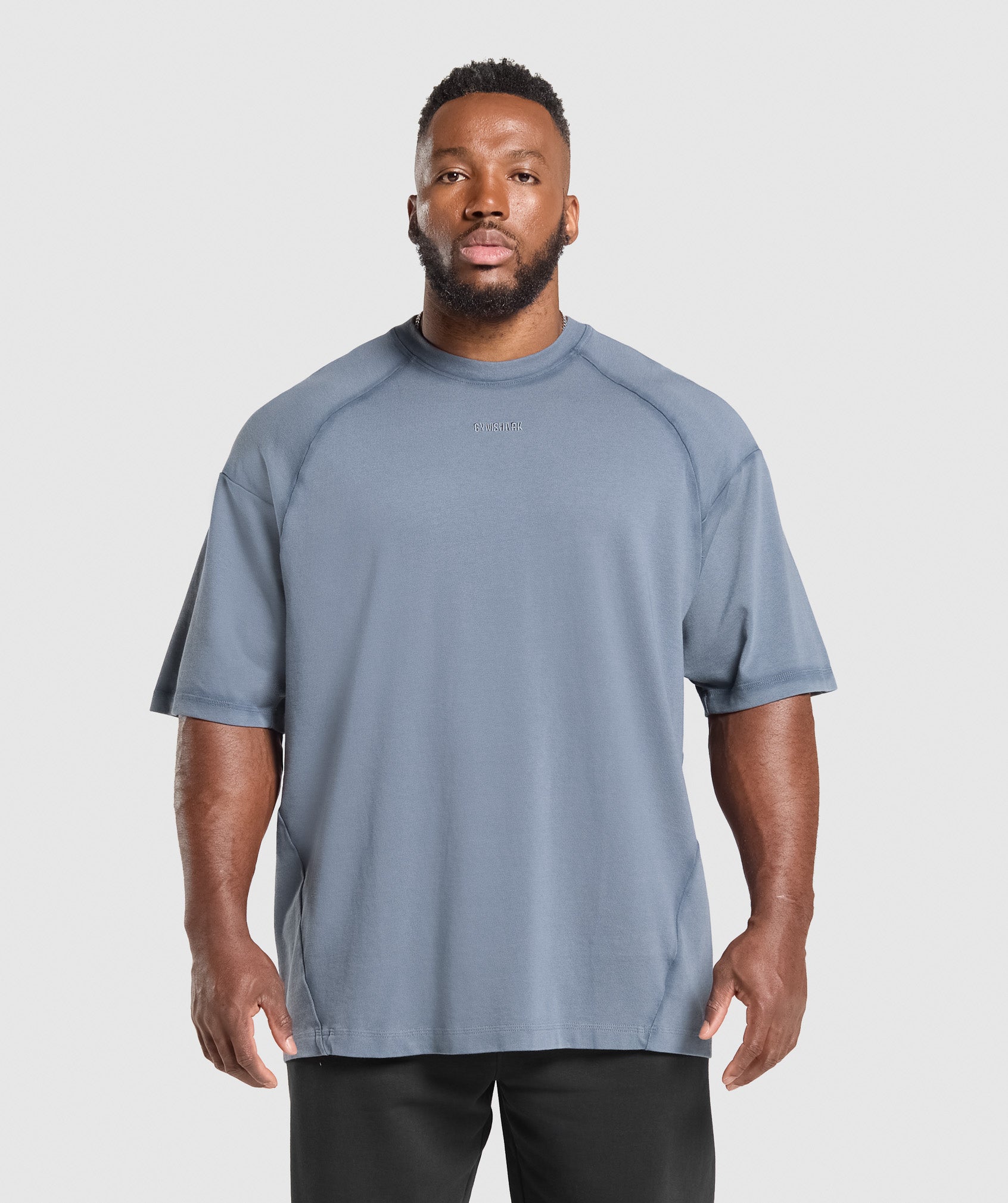 Heavyweight T-Shirt Iron Blue