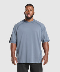 Heavyweight T-Shirt Iron Blue