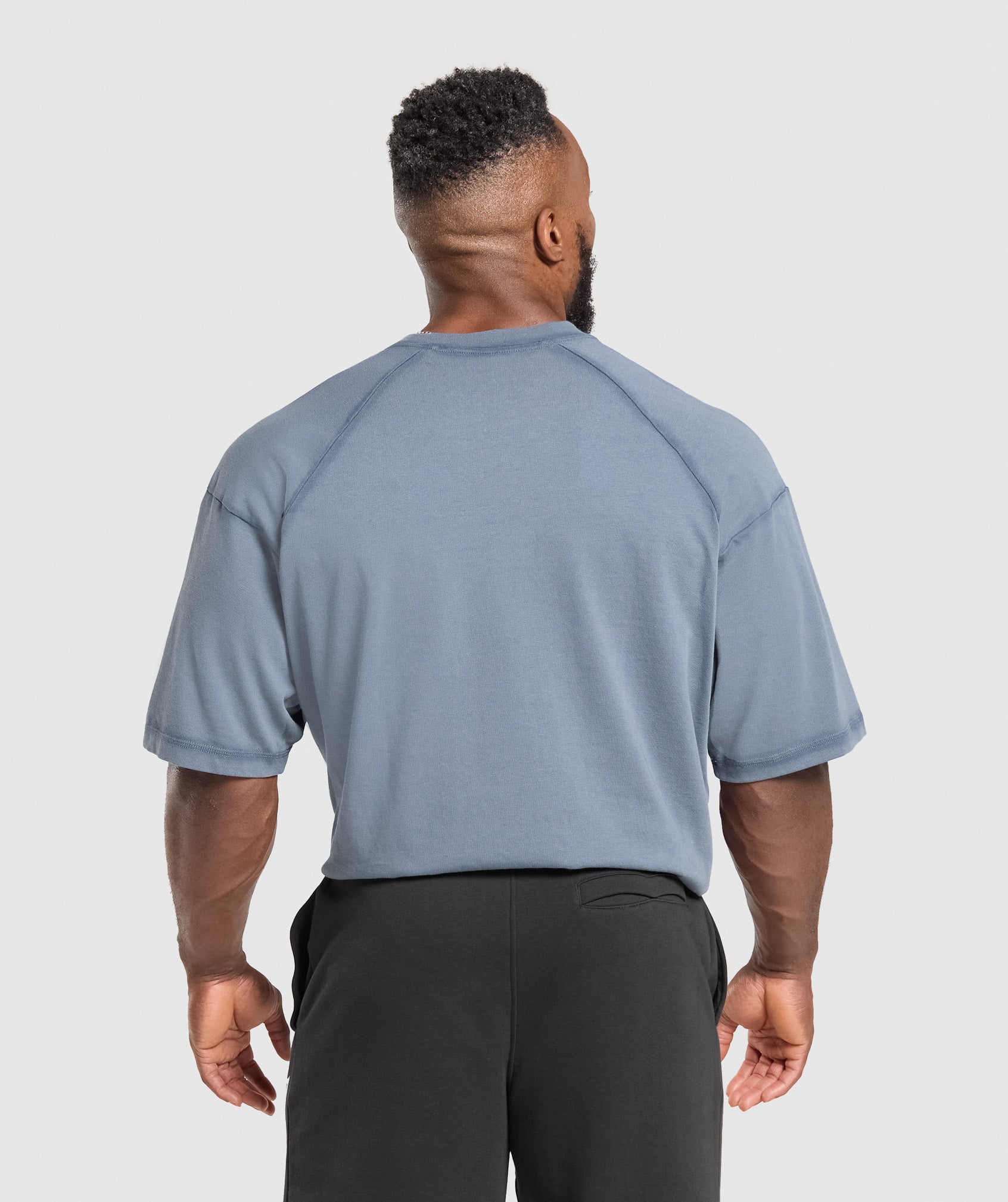 Heavyweight T-Shirt Iron Blue