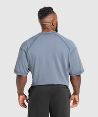Heavyweight T-Shirt Iron Blue