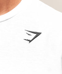 Crest T-Shirt (Tall) White