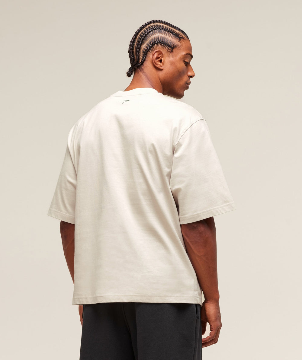 Lifting Essentials T-Shirt Pebble Grey